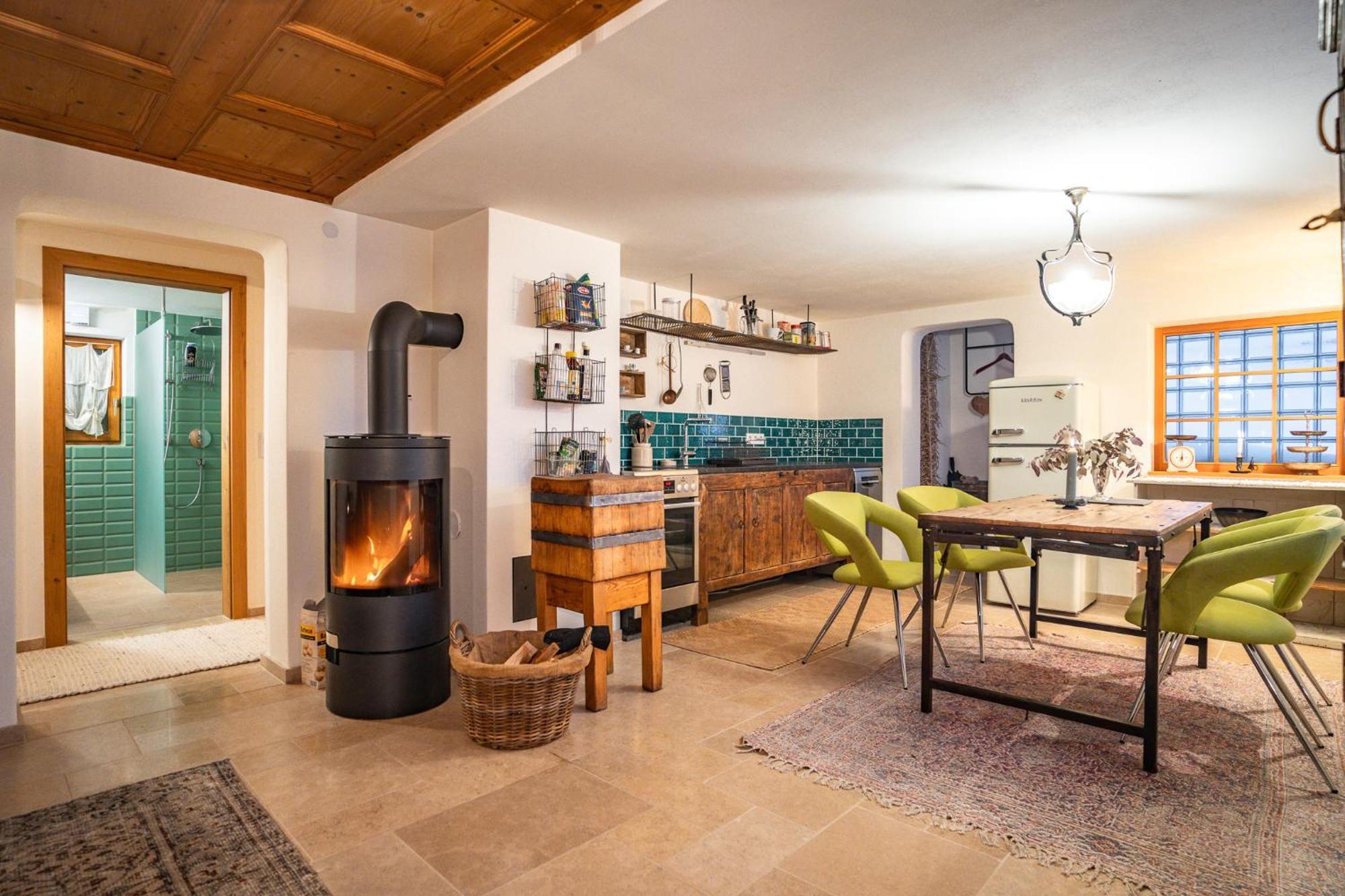 Chalet Urban Fontanella Buitenkant foto